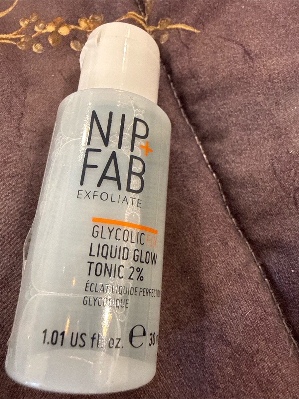 NIP+FAB Glycolic Liquid Glow Tonic 2% — Light Blue Bottle